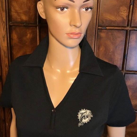 Antigua Authentic NFL Miami Dolphins Polo Shirt - Picture 5 of 8